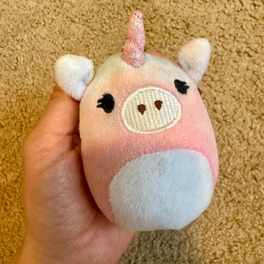 Mini Unicorn Keychains Plush